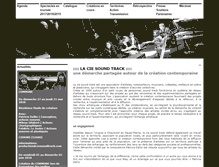 Tablet Screenshot of ciesoundtrack.com